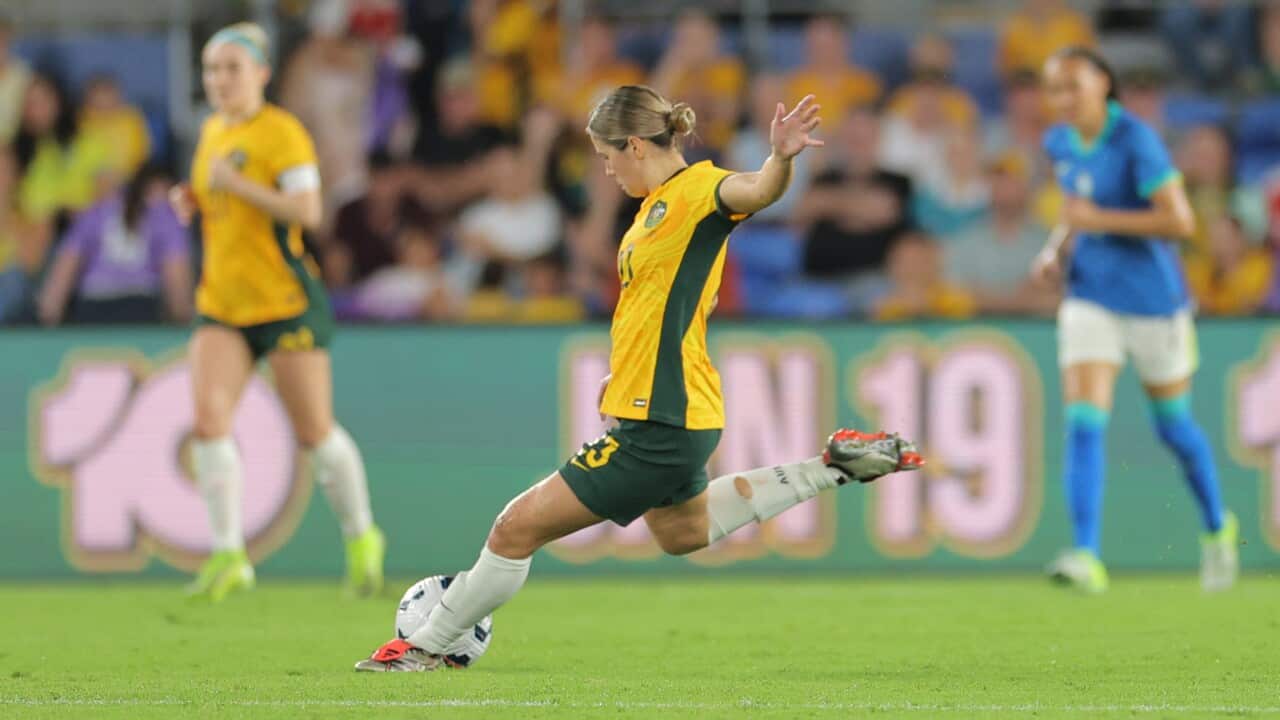 Friendly International - Australia Women v Brazil Women, Cbus Super Stadium, Robina, Australia