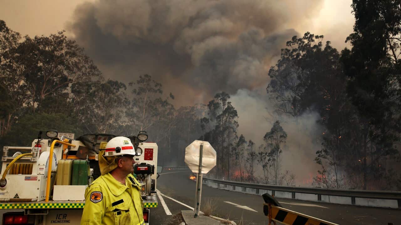 NSW faced catastrophic fire conditions on Tuesday.