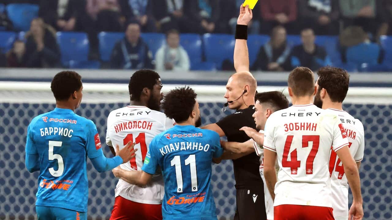 Fonbet - Russian Football Cup 2022/23. Match between the teams "Zenit" (St. Petersburg) - "Spartak" (Moscow) at the stadium "Gazprom Arena".