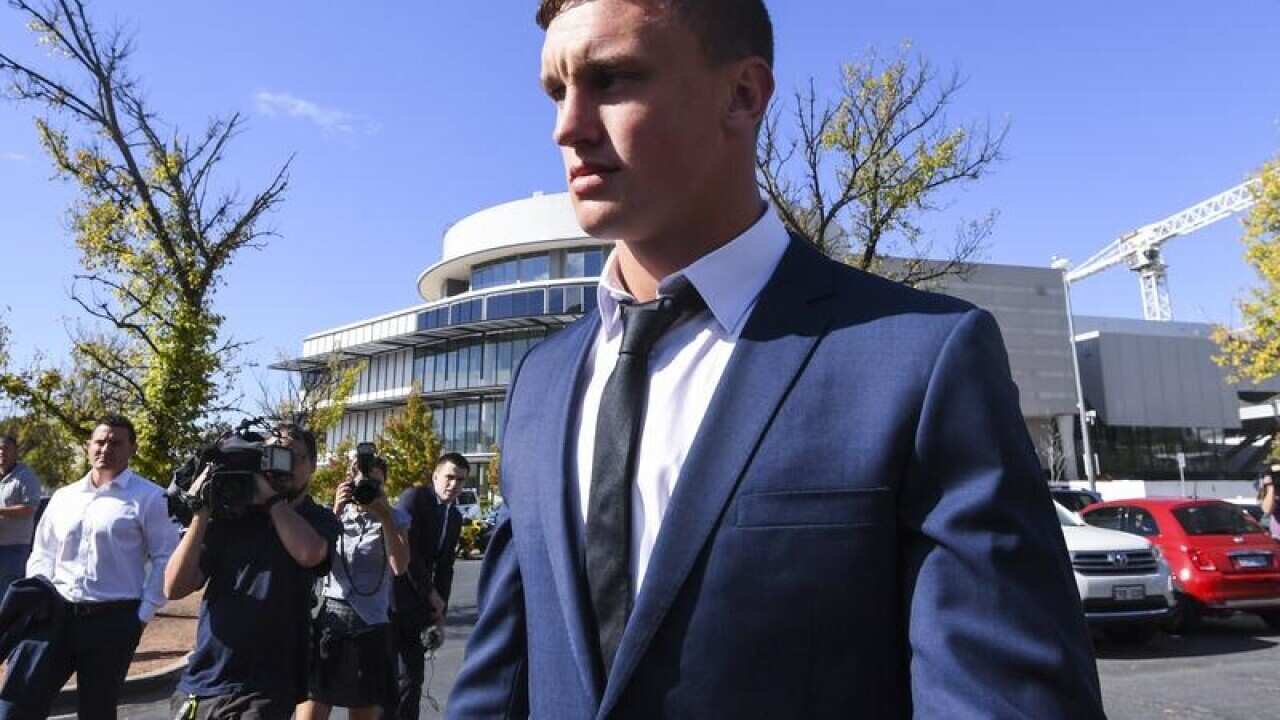 Jack Wighton leaves court.