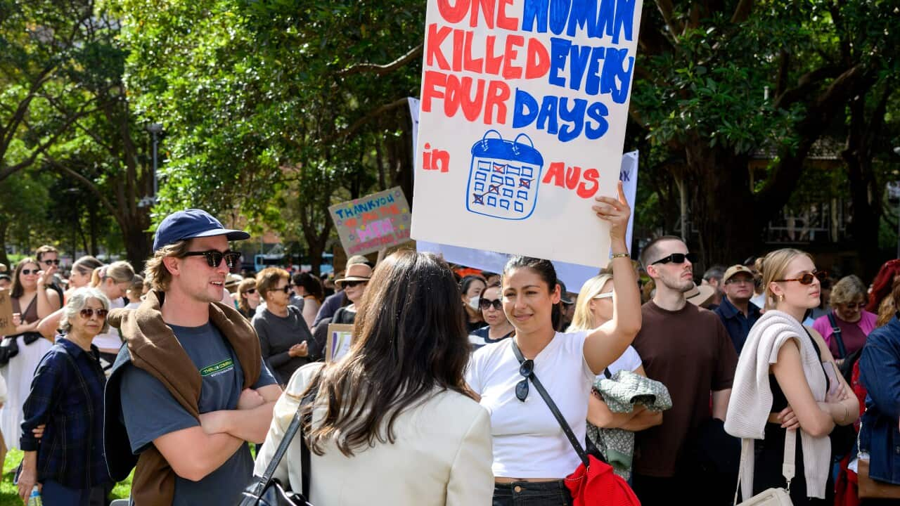 NATIONAL RALLY AGAINST VIOLENCE SYDNEY