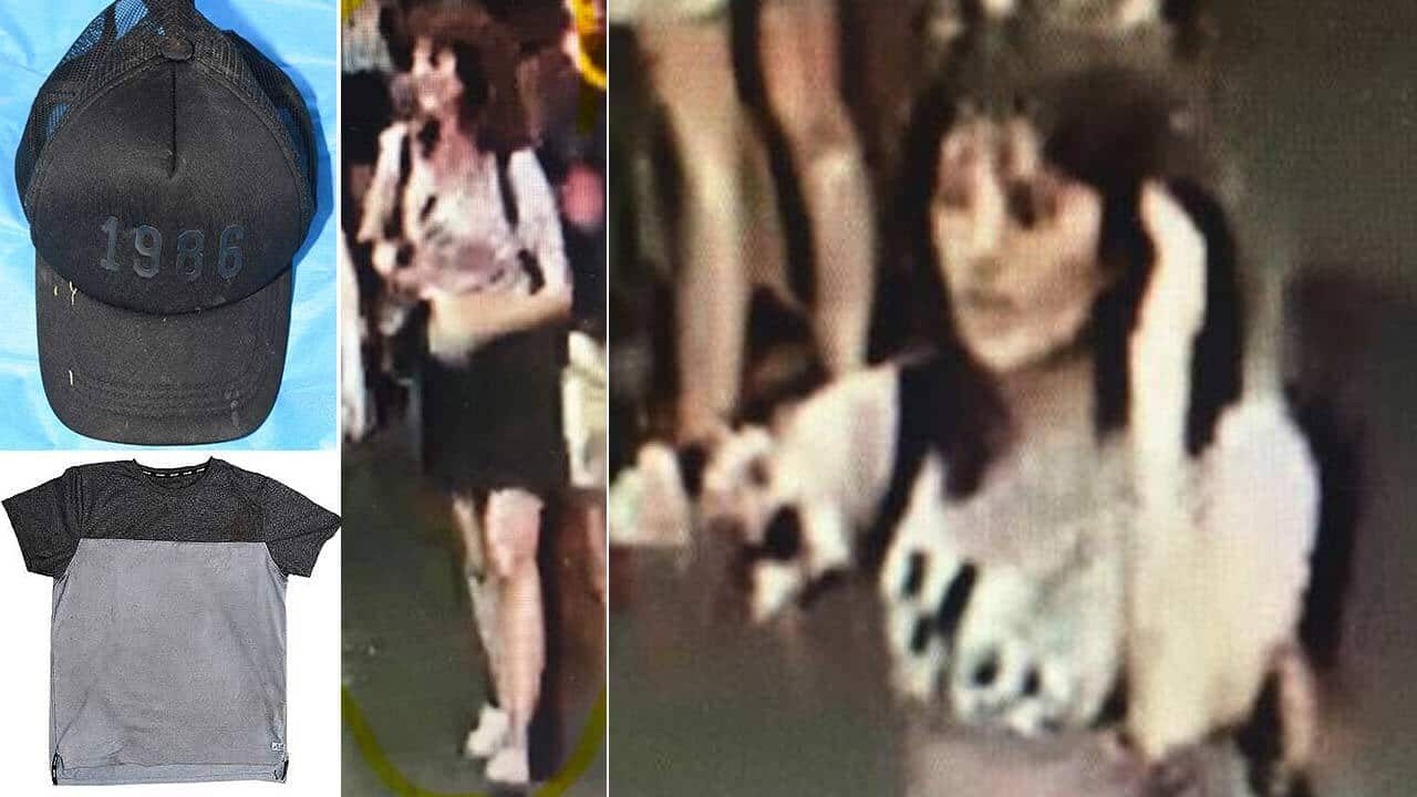 Police have released CCTV images of the woman, shortly before she was attacked.
