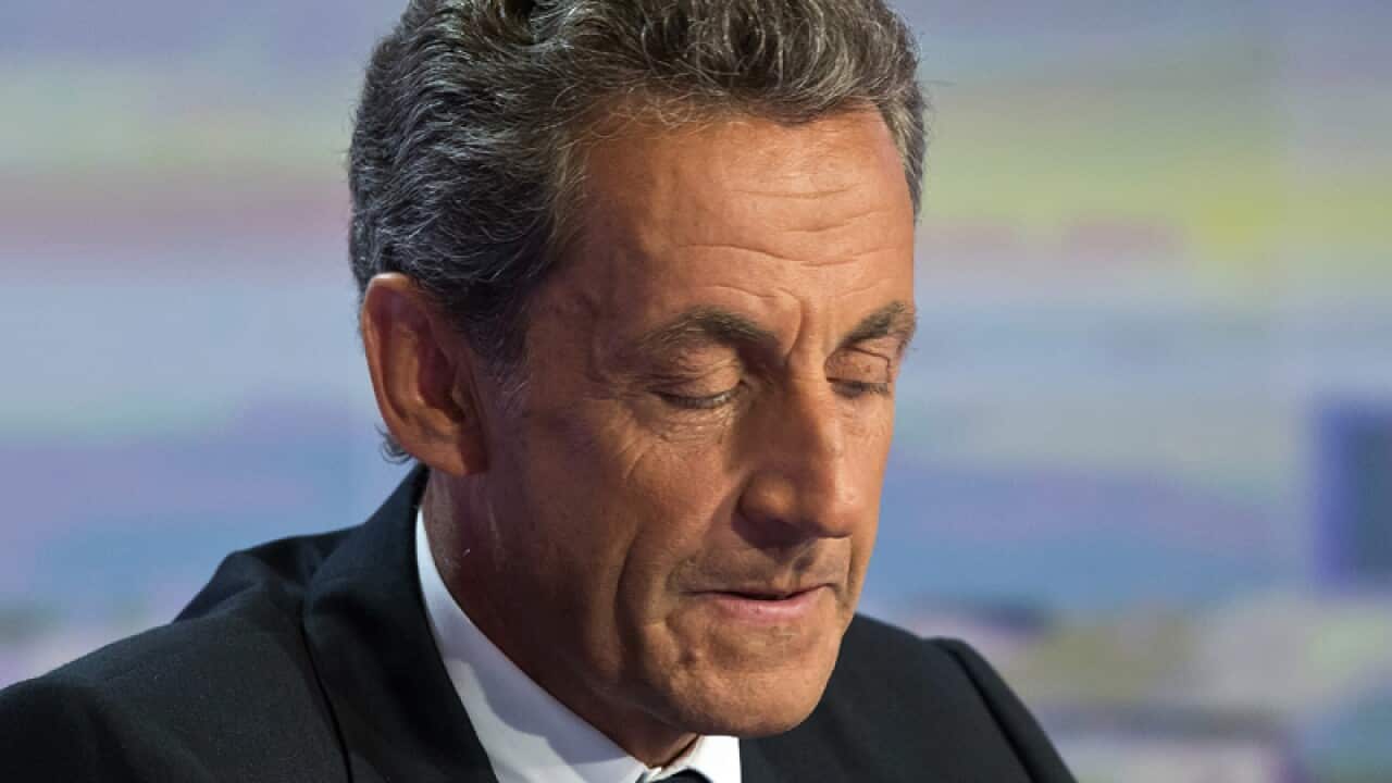 Former French President Nicolas Sarkozy