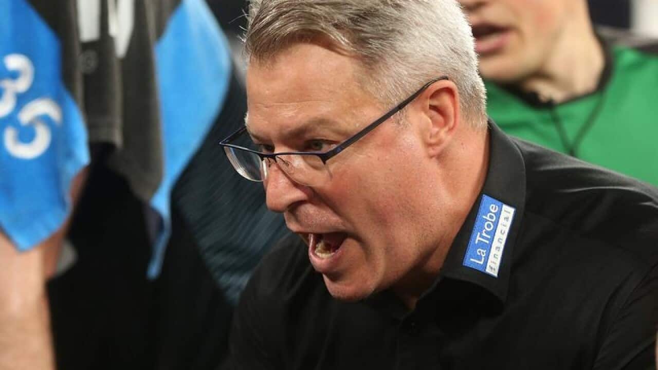 Melbourne United coach Dean Vickerman.