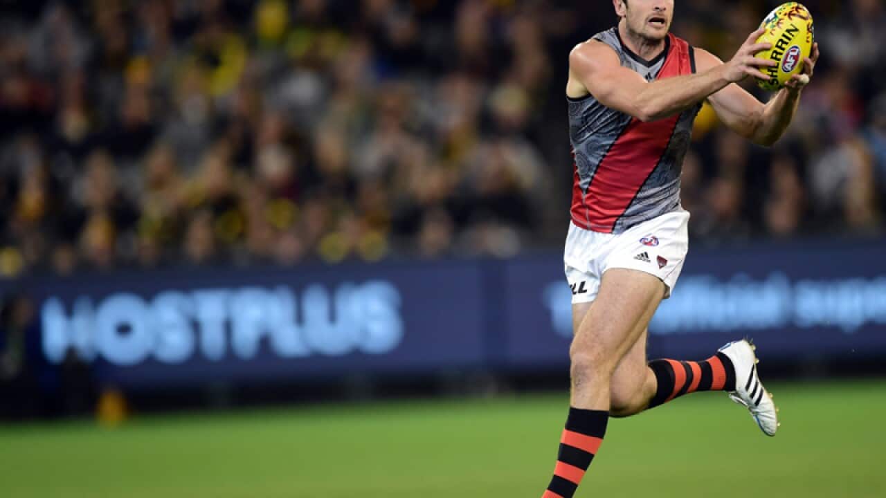 Essendon Bombers player Jobe Watson