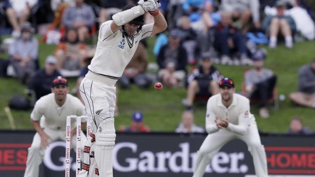 Tom Latham of New Zealand