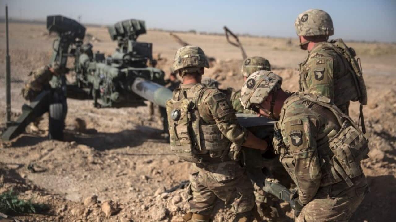 US troops in Afghanistan