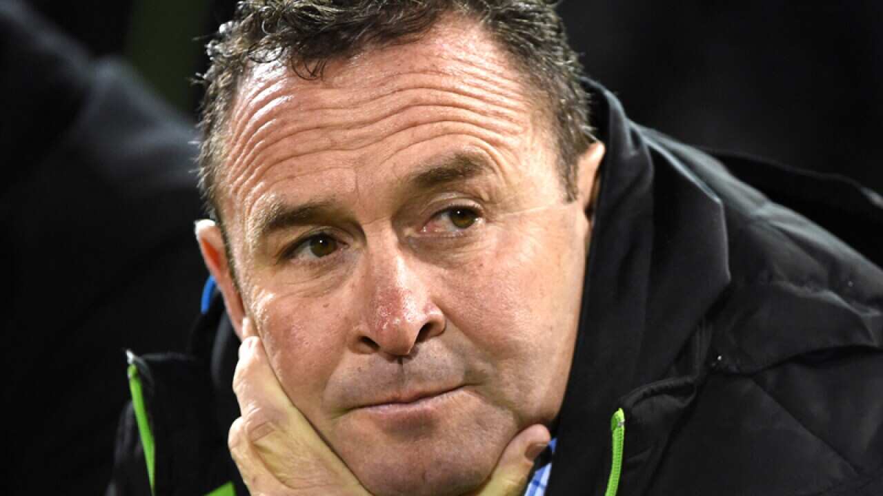 Raiders coach Ricky Stuart