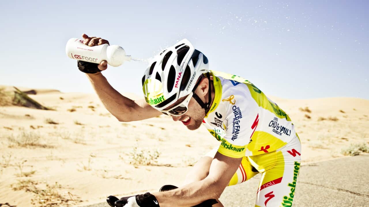 Christoph Strasser at RAAM 2015