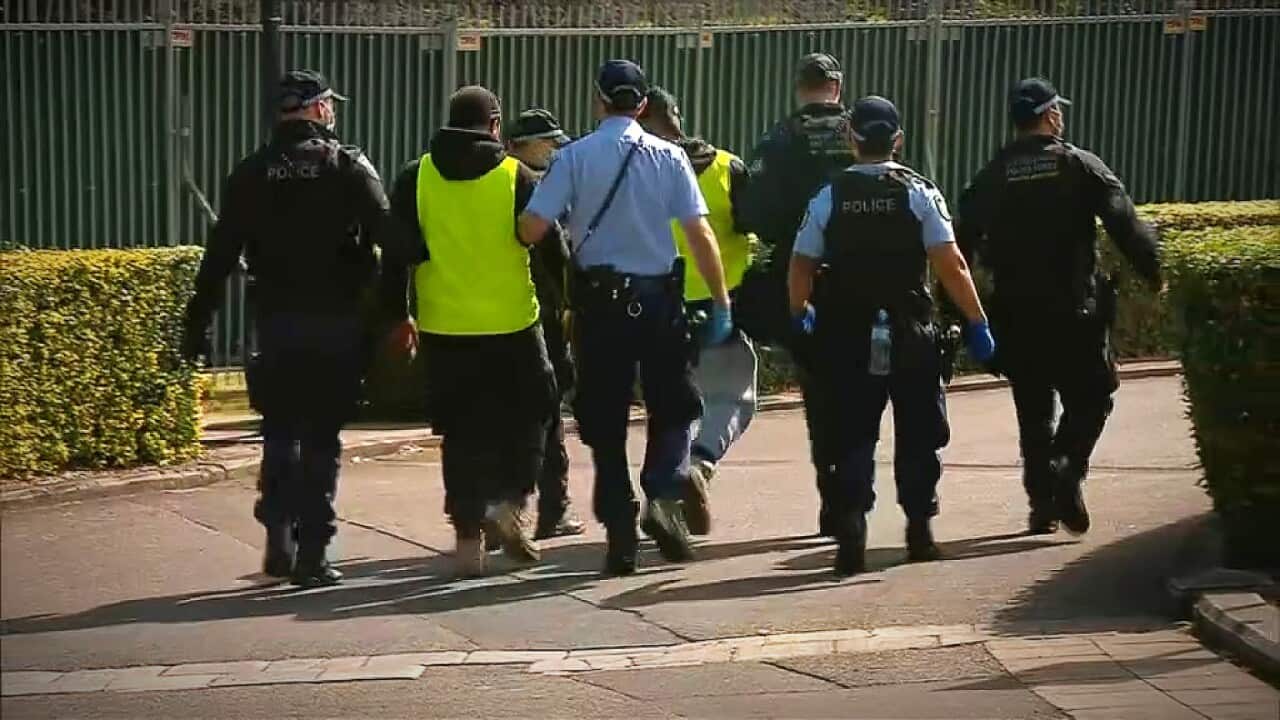 Lockdown protestors face significant fines for their actions (SBS)