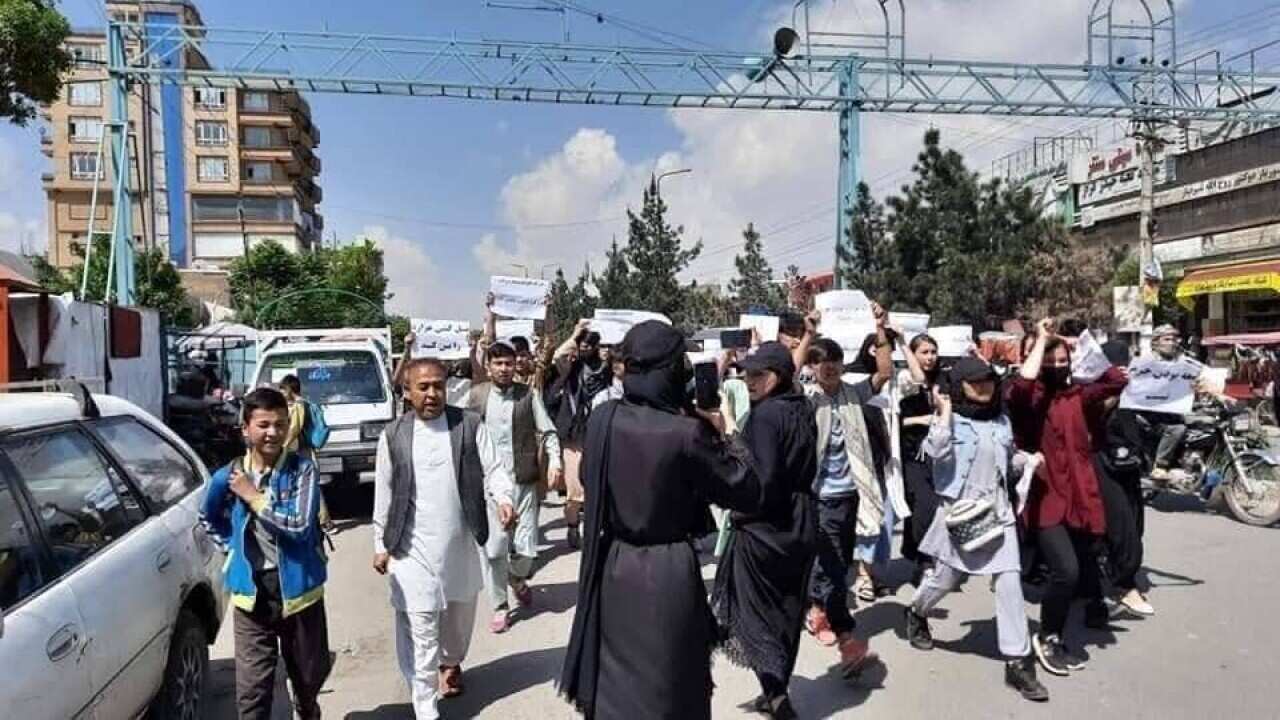 Protest in Afghanistan