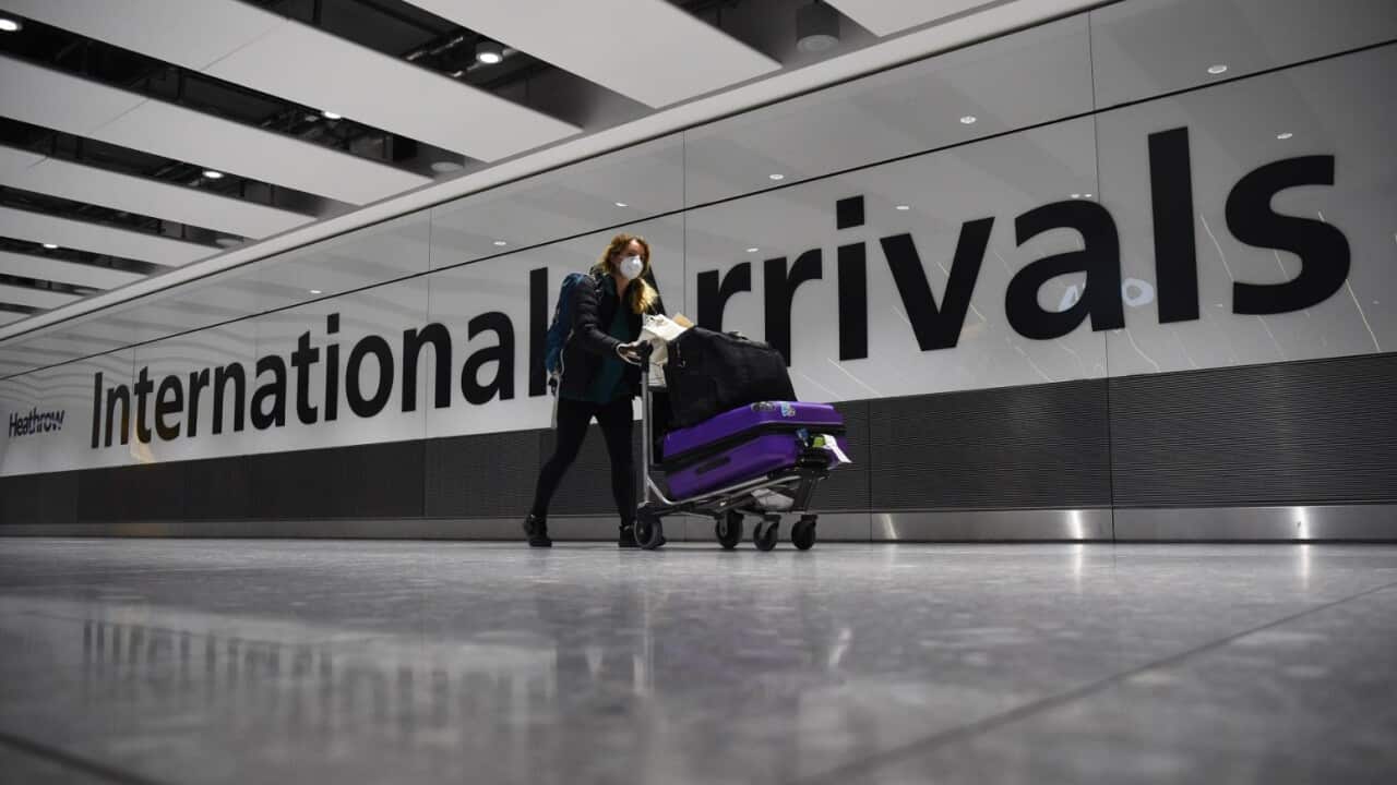International arrivals