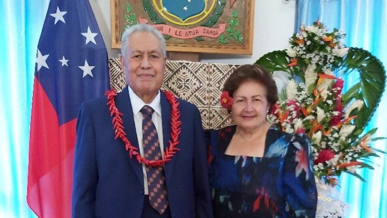 Samoa's Head of State and good lady