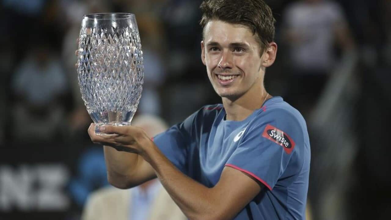 Alex de Minaur of Australia.