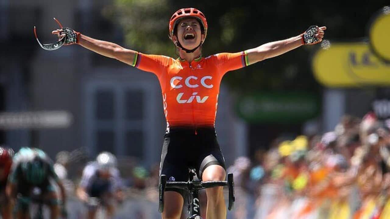 Marianne Vos of the Netherlands