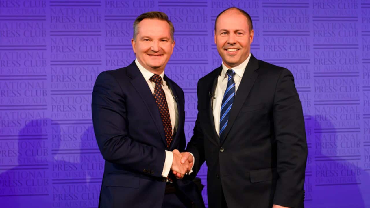 Chris Bowen and Josh Frydenberg.