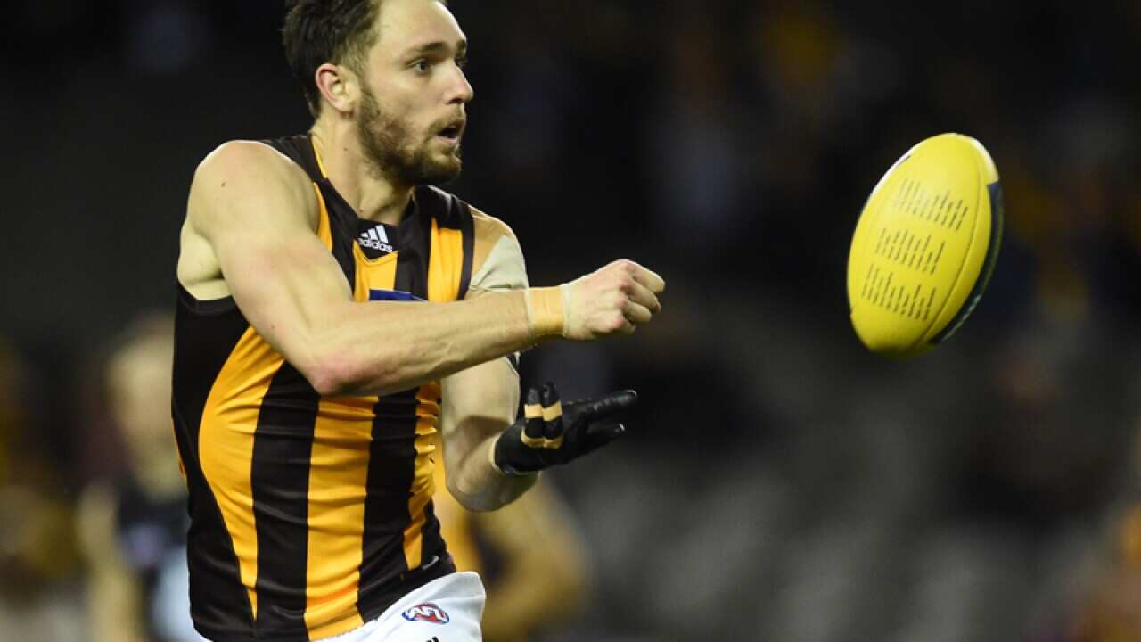 Hawthorn Hawks player Jack Gunston.