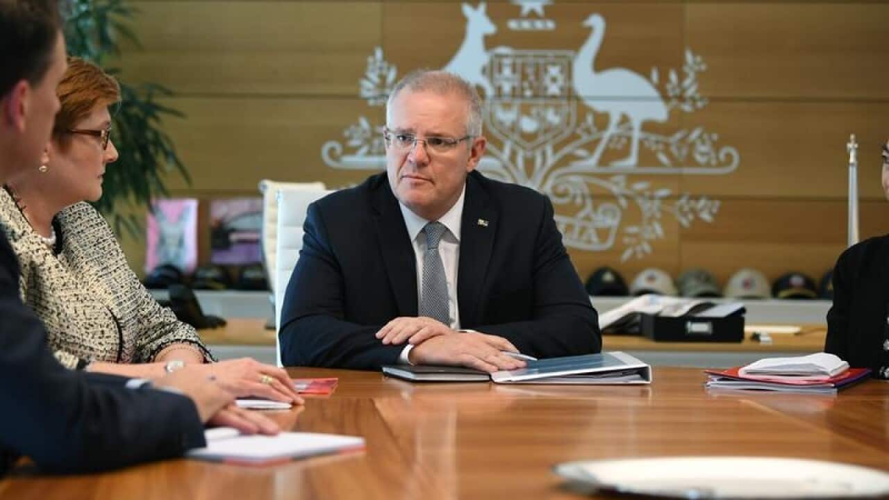 Prime Minister Scott Morrison and Foreign Minister Marise Payne.