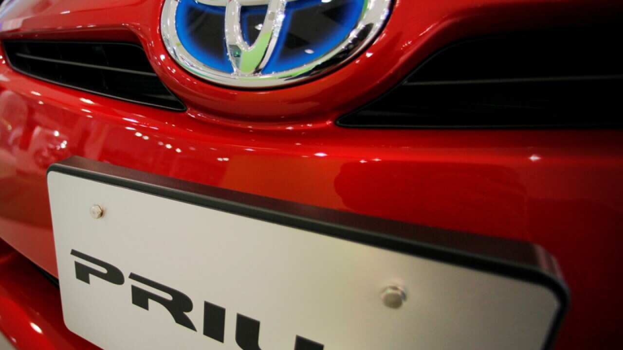 Toyota Motor Corp's new Prius hybrid model.