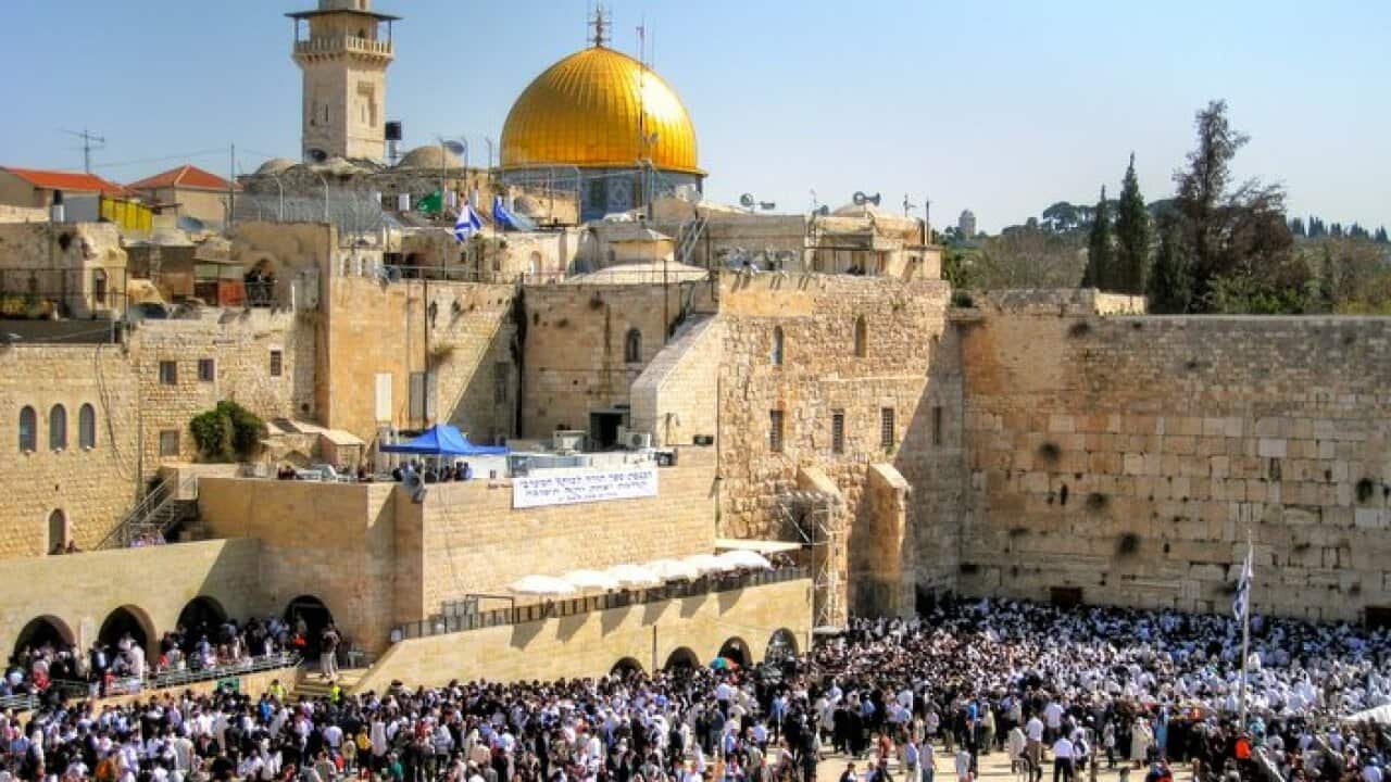 Jerusalem Western Wall and al-Aqsa Mosque