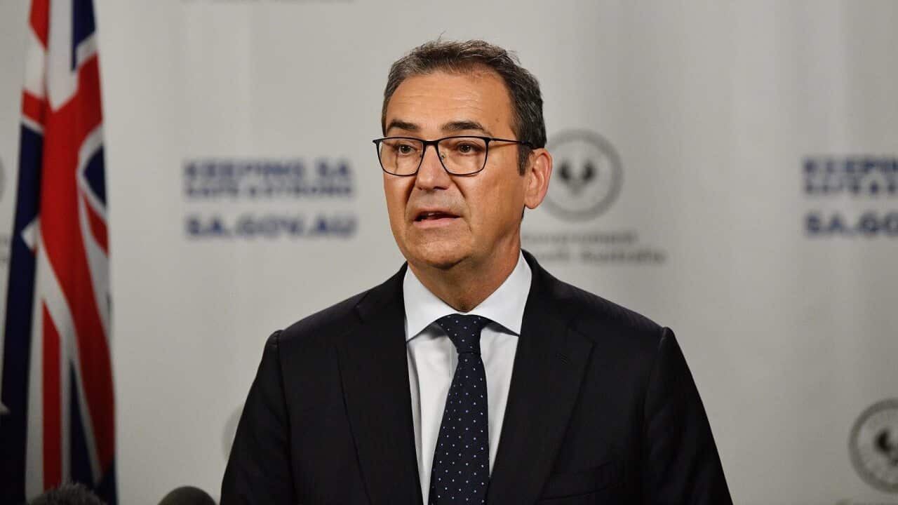 South Australian Premier Steven Marshall.