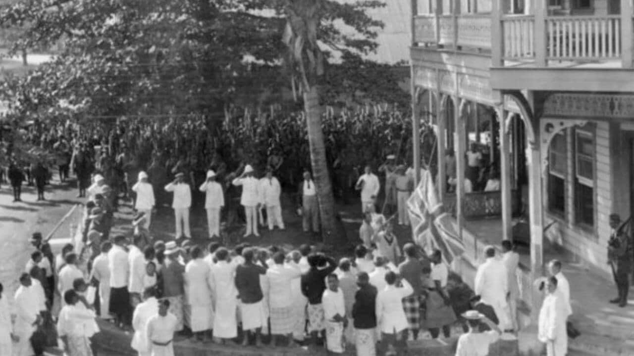 German Courthouse in Samoa