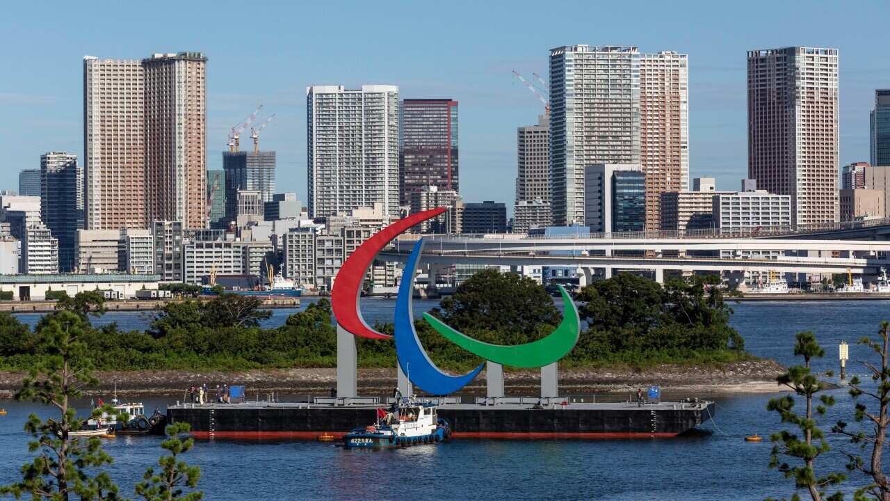 TOKYO, JAPAN - AUGUST 20: The Tokyo Paralympics are due to get underway on August 24th and will run through until September 5th with many of the same coronavirus measures as the Olympic Games.