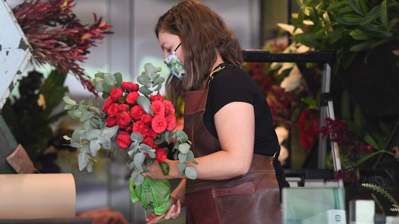 Businesses in Melbourne say the loss in trading over Valentine's Day will put them out by tens of thousands of dollars.