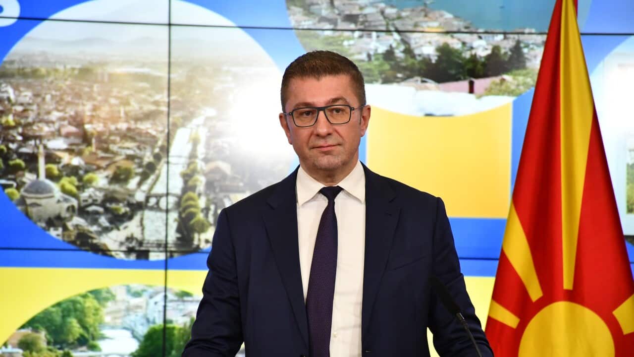 Prime Minister of North Macedonia Hristijan Mickoski