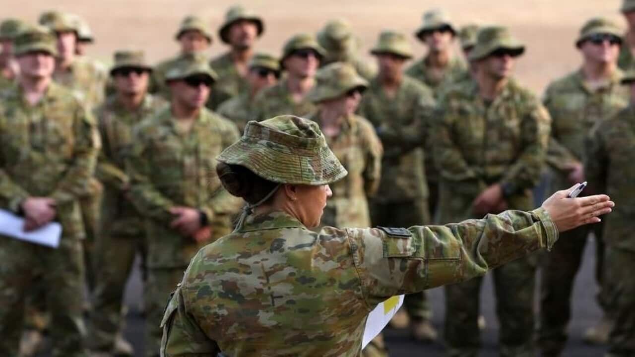 Australian Army personnel prepare to support the bushfire effort