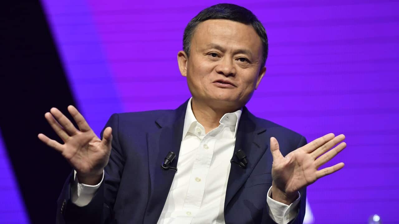 Co-founder of Alibaba Group, Jack Ma.