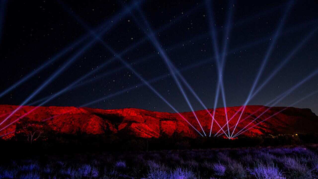Parrtjima Festival lights up the MacDonnells Ranges amidst controversy