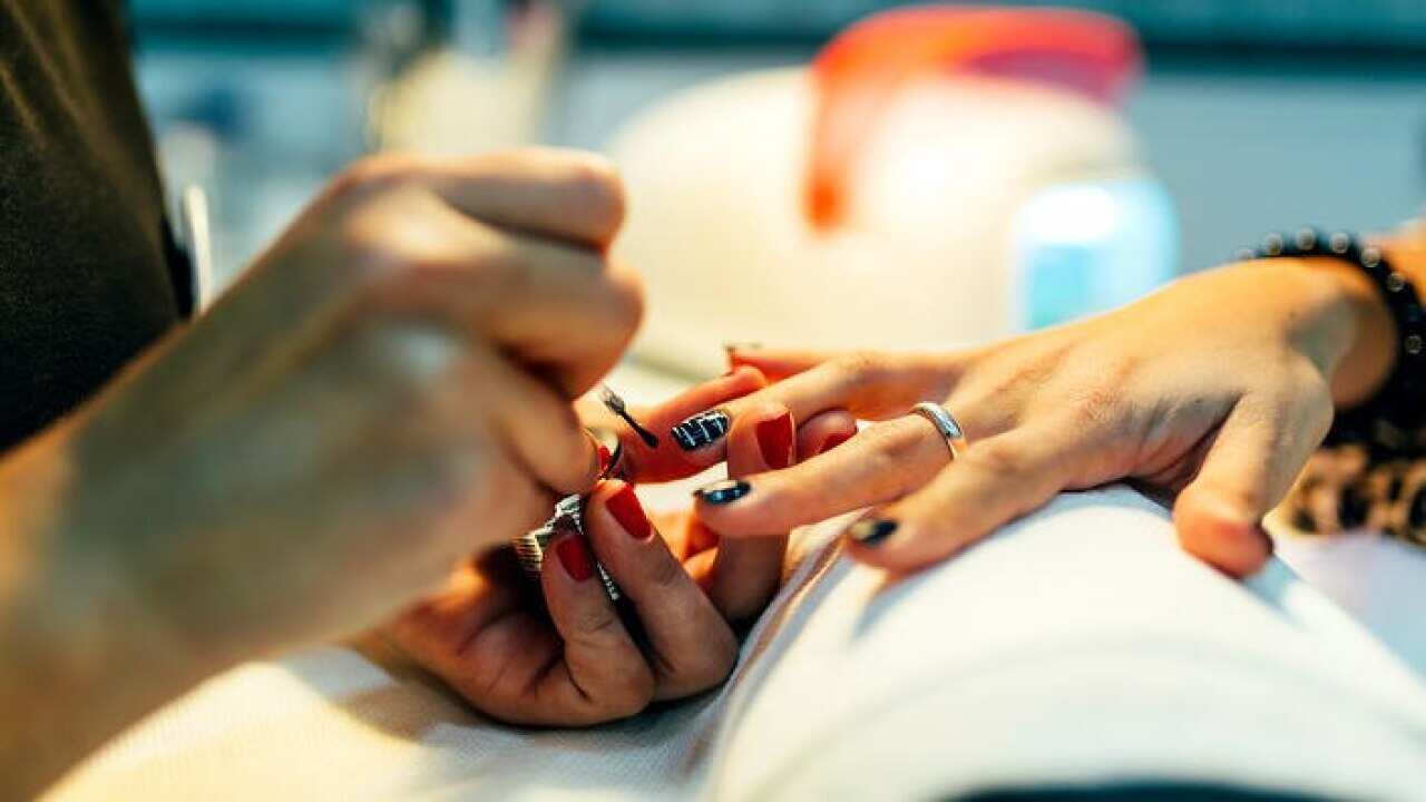 Nail salon