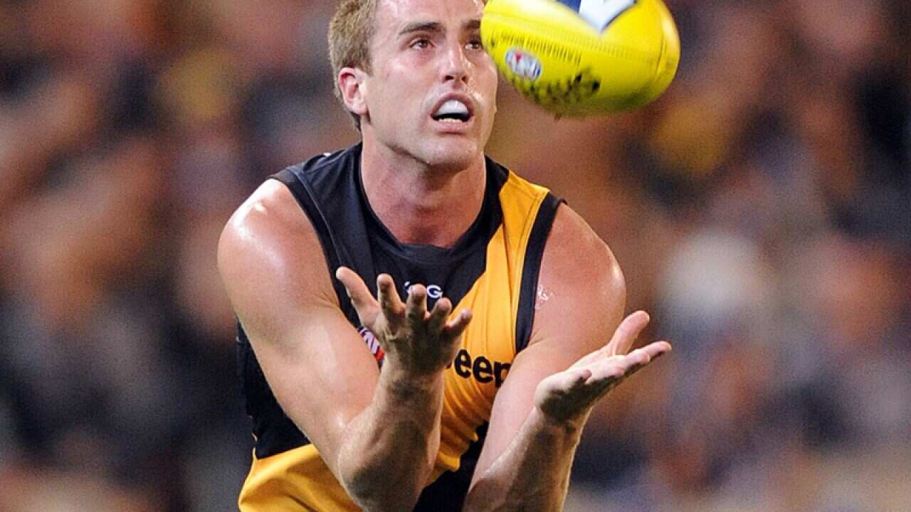 Richmond Tiger Daniel Jackson in action