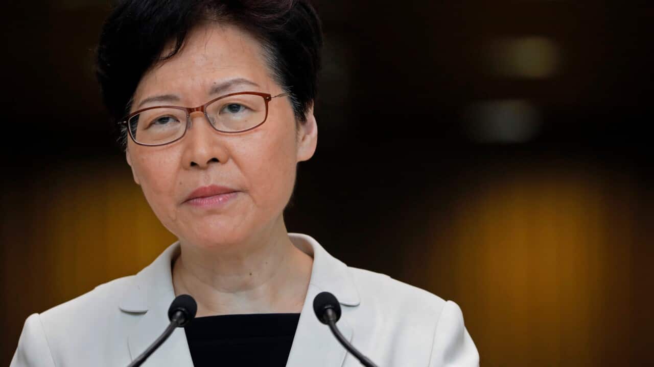 Hong Kong Chief Executive Carrie LamHong Kong chief executive Carrie Lam.