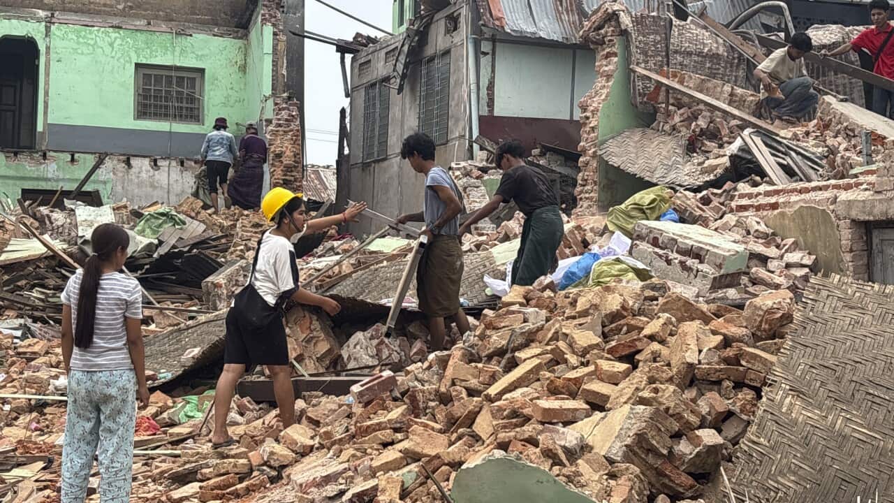 Myanmar Southeast Asia Earthquake