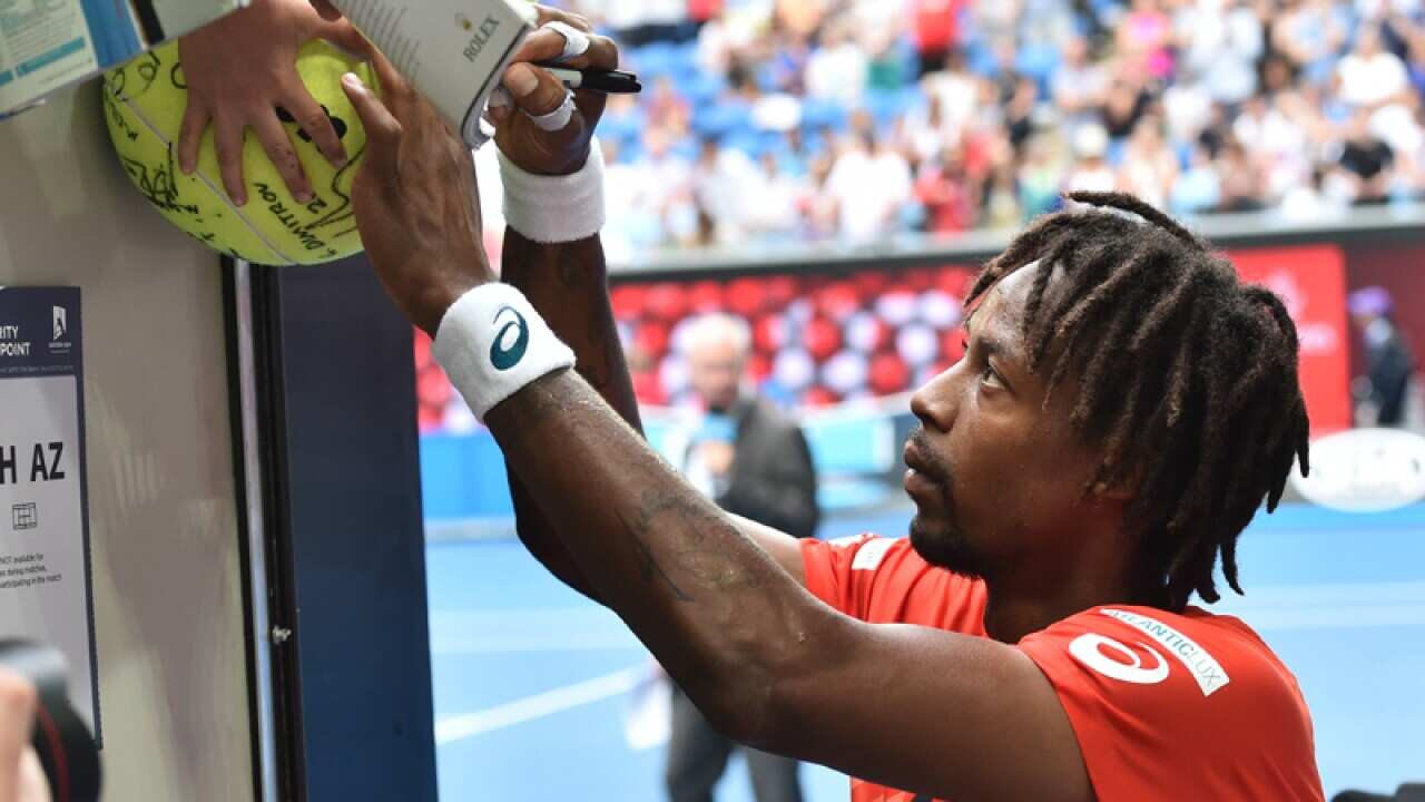 French tennis player Gael Monfils