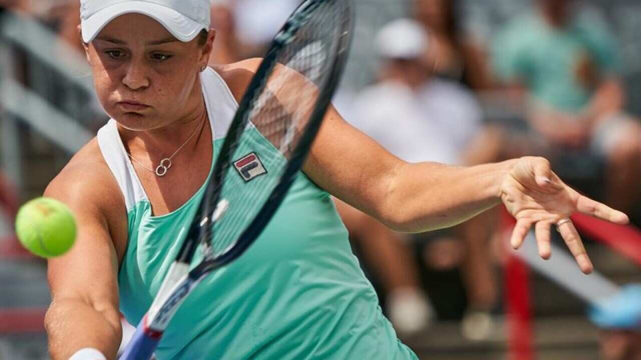 Australian tennis star Ashleigh Barty