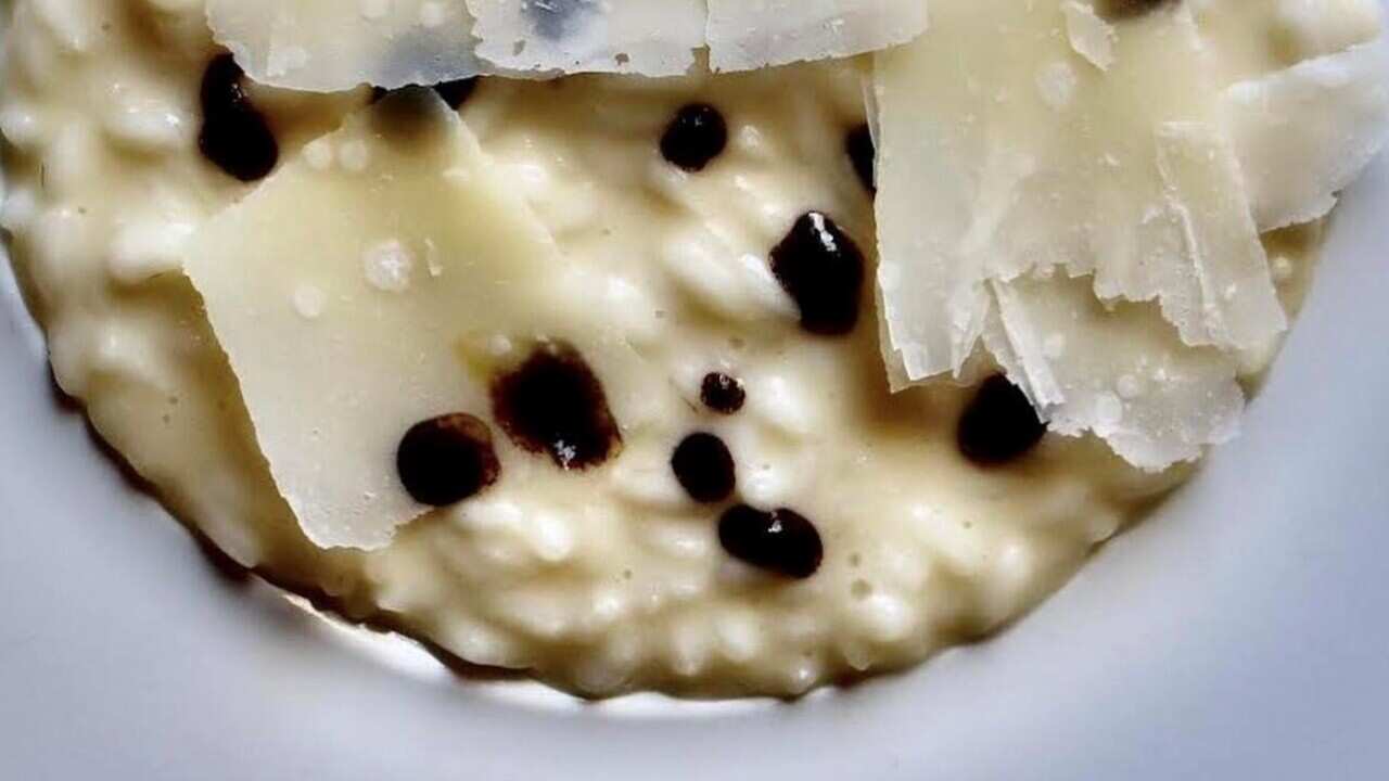 Risotto with pepperberries