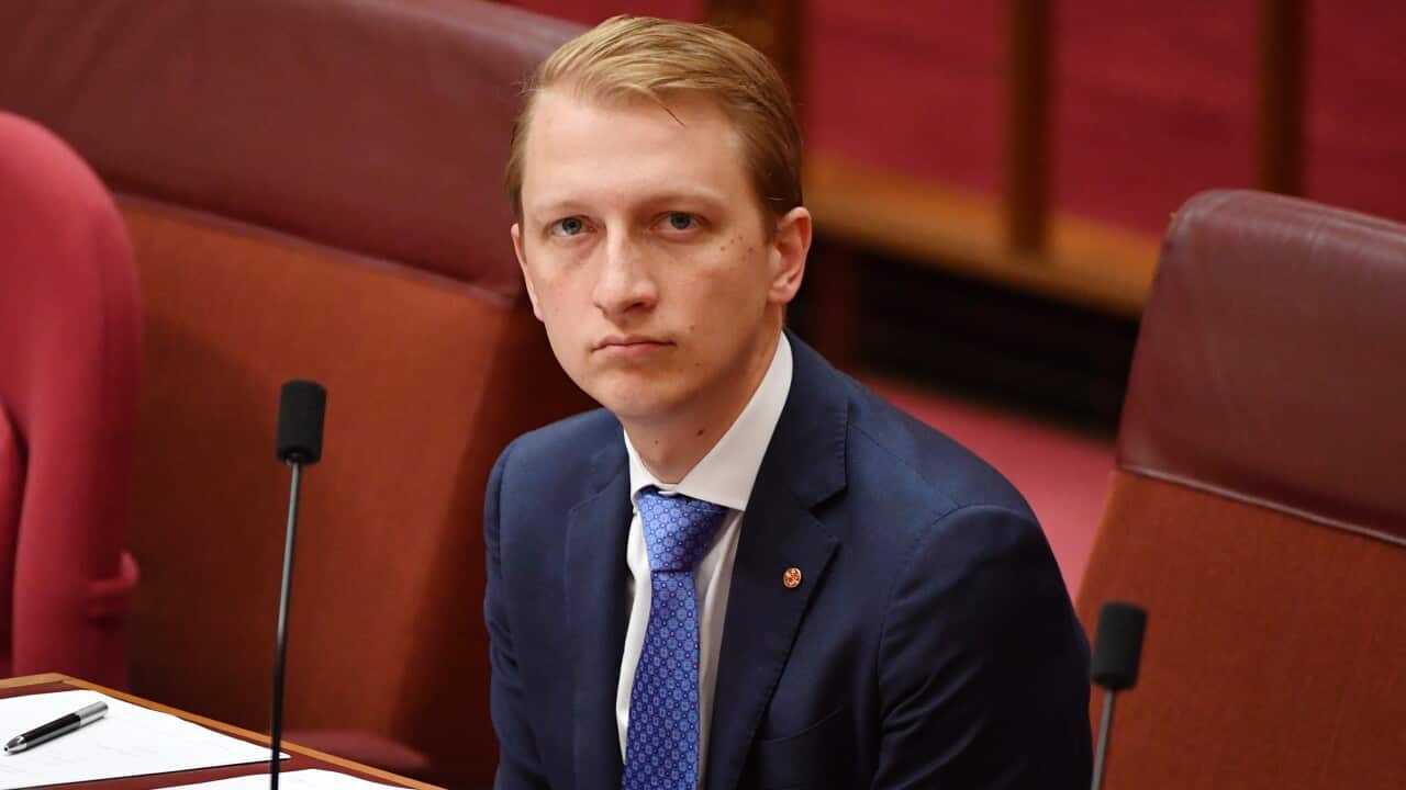 Liberal Senator James Paterson (AAP Image/Mick Tsikas) NO ARCHIVING