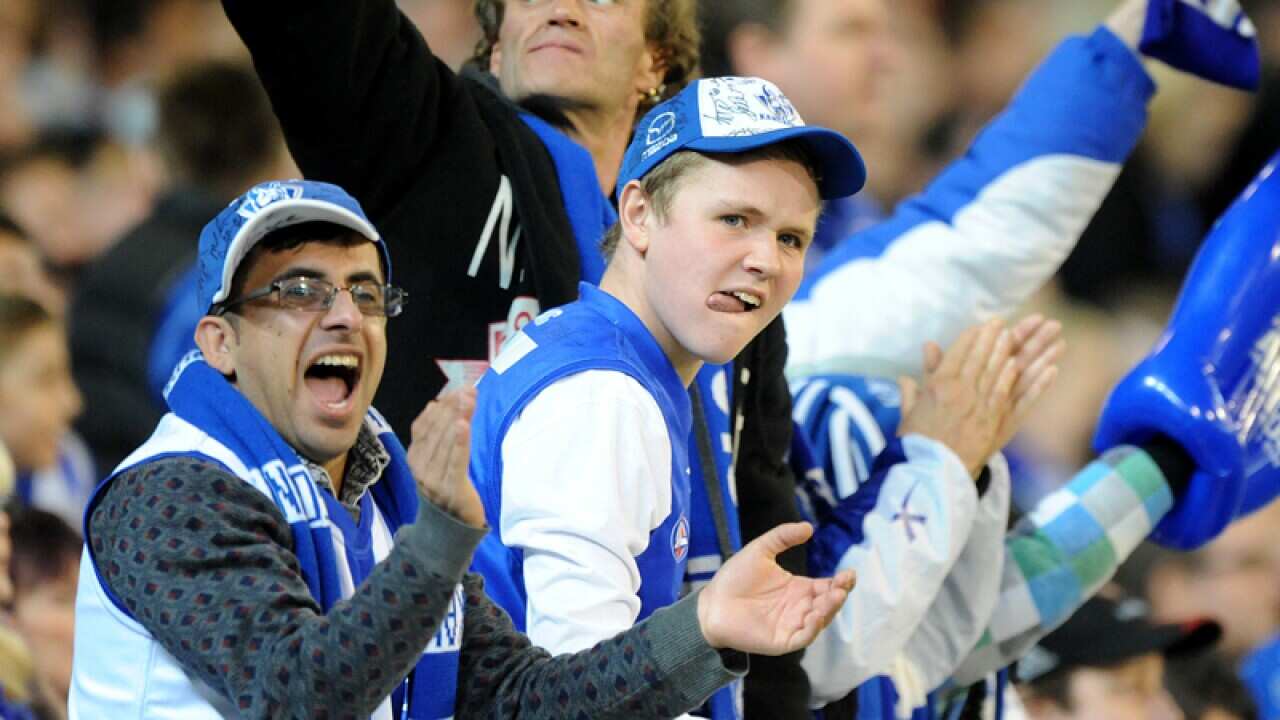 North Melbourne fans