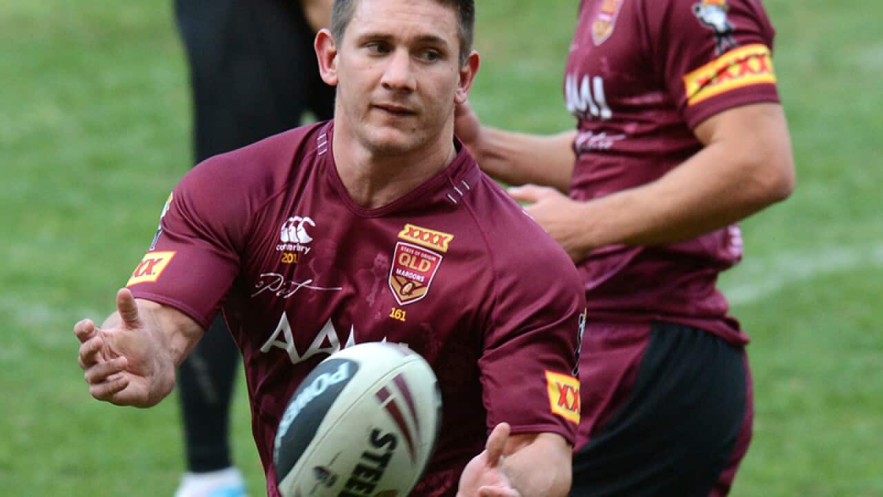 Queensland Origin player Jacob Lillyman