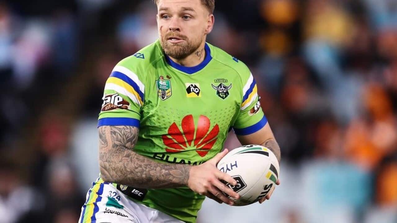 Blake Austin of the Raiders