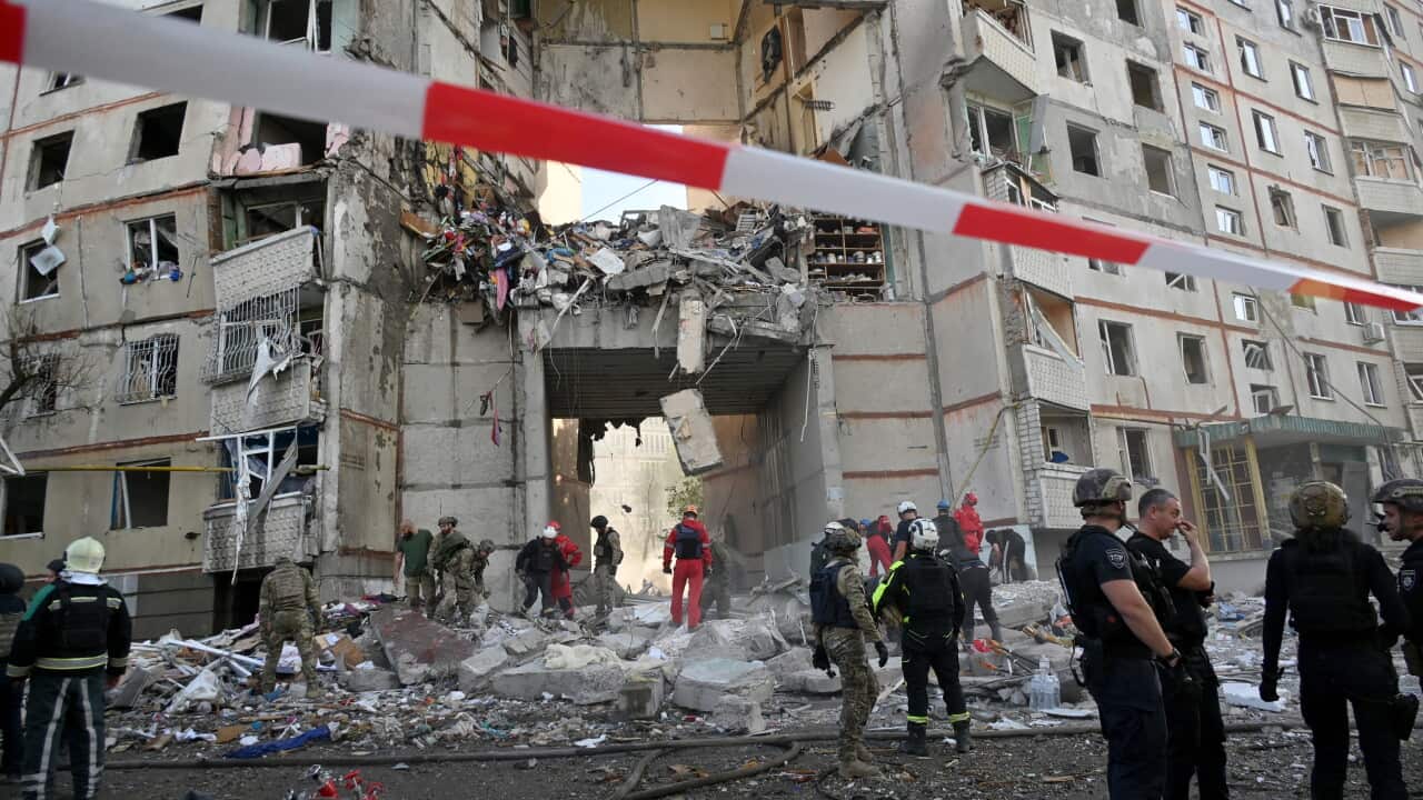 Russian airstrike on Kharkiv apartment block kills three and injures dozens Russian airstrike on Kharkiv apartment block kills three and injures dozens