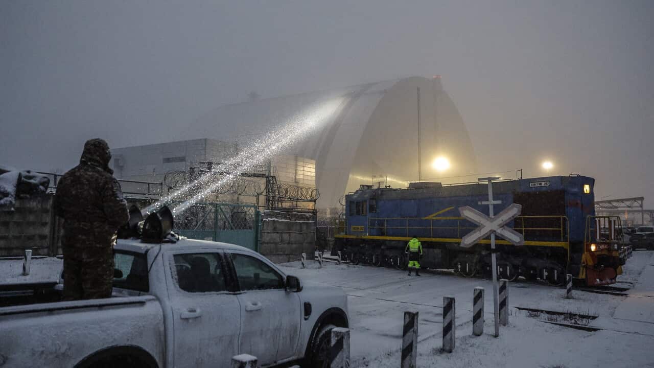 Russian drone attack damages Chernobyl radiation shelter, Ukraine’s president says Russian drone attack damages Chernobyl radiation shelter, Ukraine’s president says