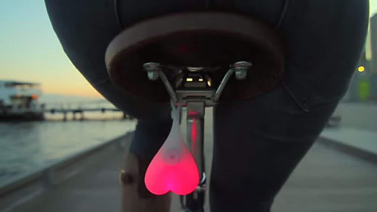 Bike Balls Like Truck Nuts for your bike, but bright and shiny SBS Sport
