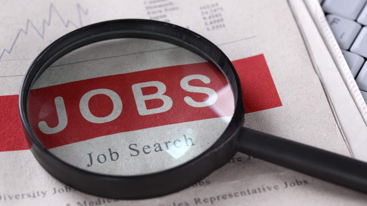 Job Search magnified by a huge lens