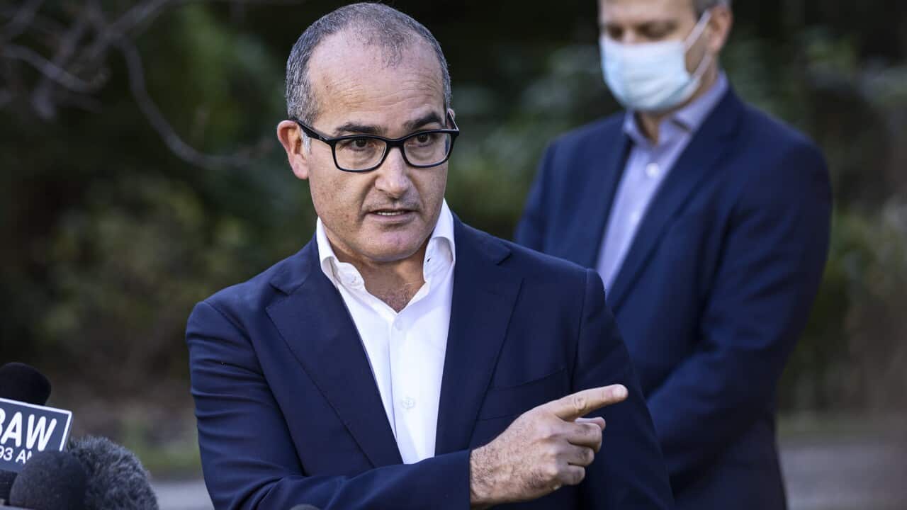 Victoria's Acting Premier James Merlino - Victoria is under severe pressure due to increase of close contacts of the case numbers