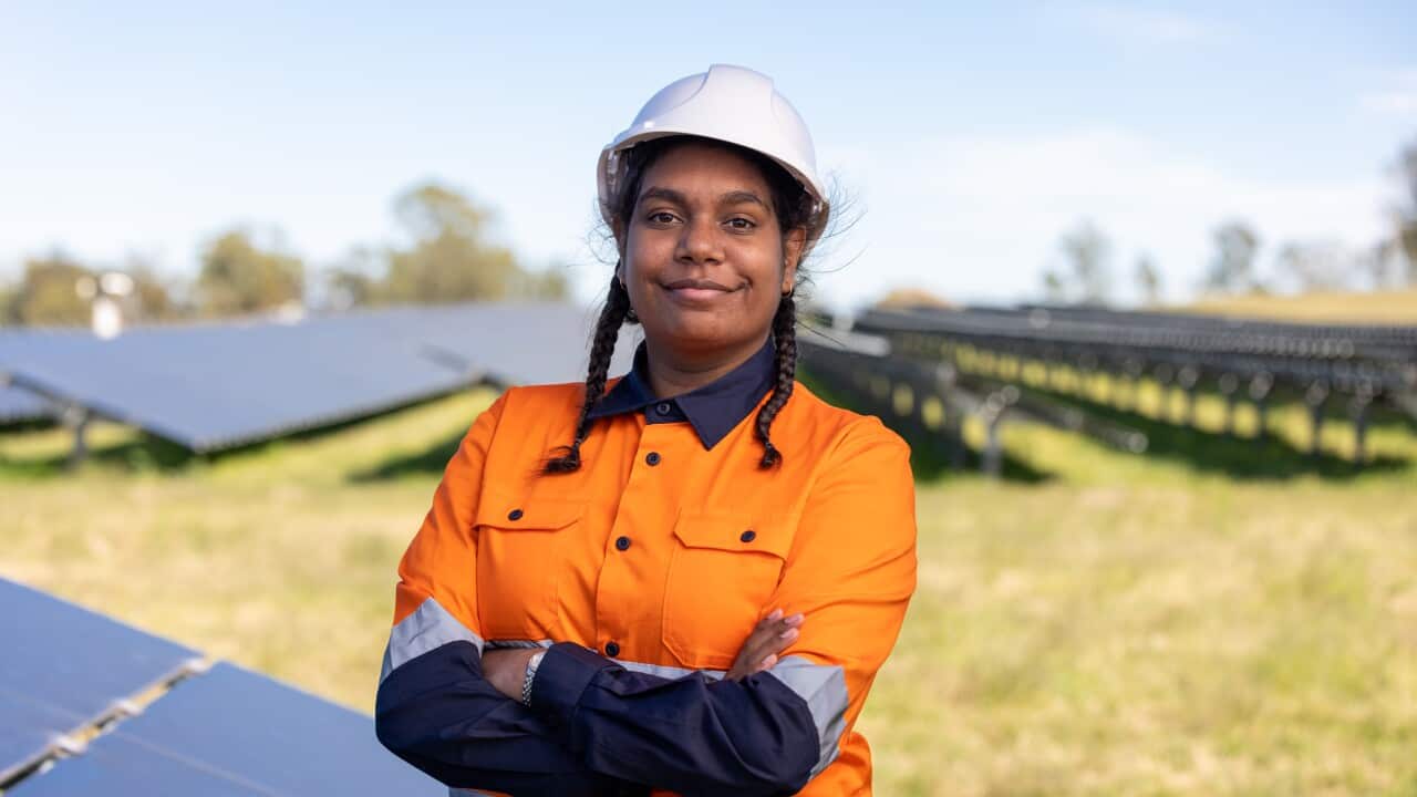 Portrait Of Female Aboriginal Australian Worker