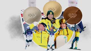 Athletes with medals
